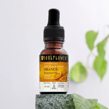 Orange essential oil for shiny hair – 100% pure and natural formula for glossy, healthy, nourished hair care