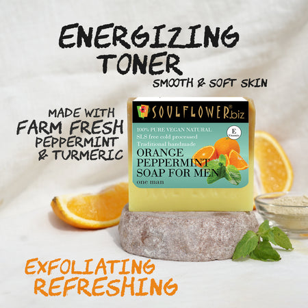 Orange Peppermint Soap