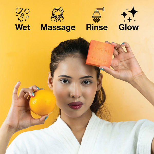 Vit C Orange Carrot Soap - Magic Eraser of Dark Spots