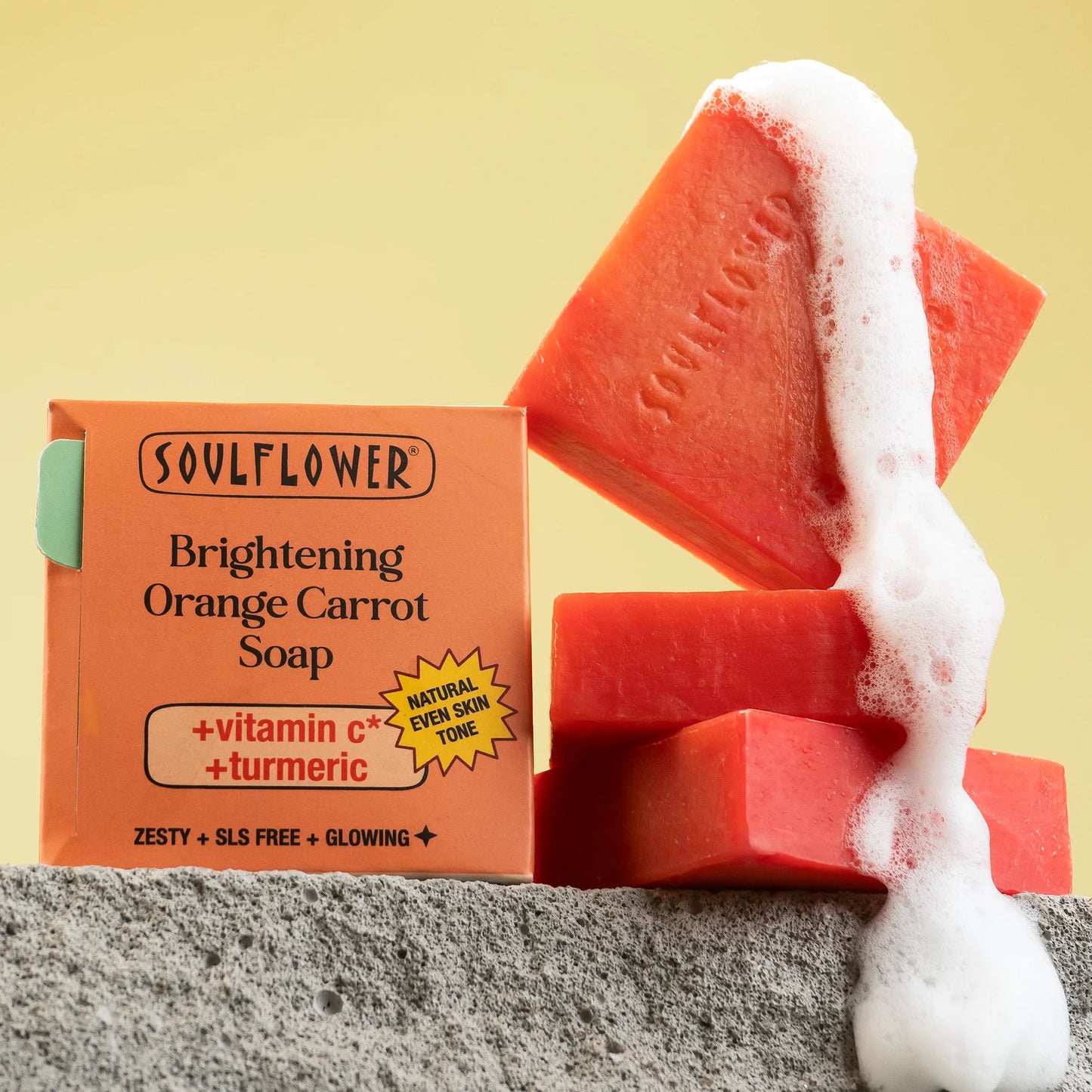 Vit C Orange Carrot Soap - Magic Eraser of Dark Spots