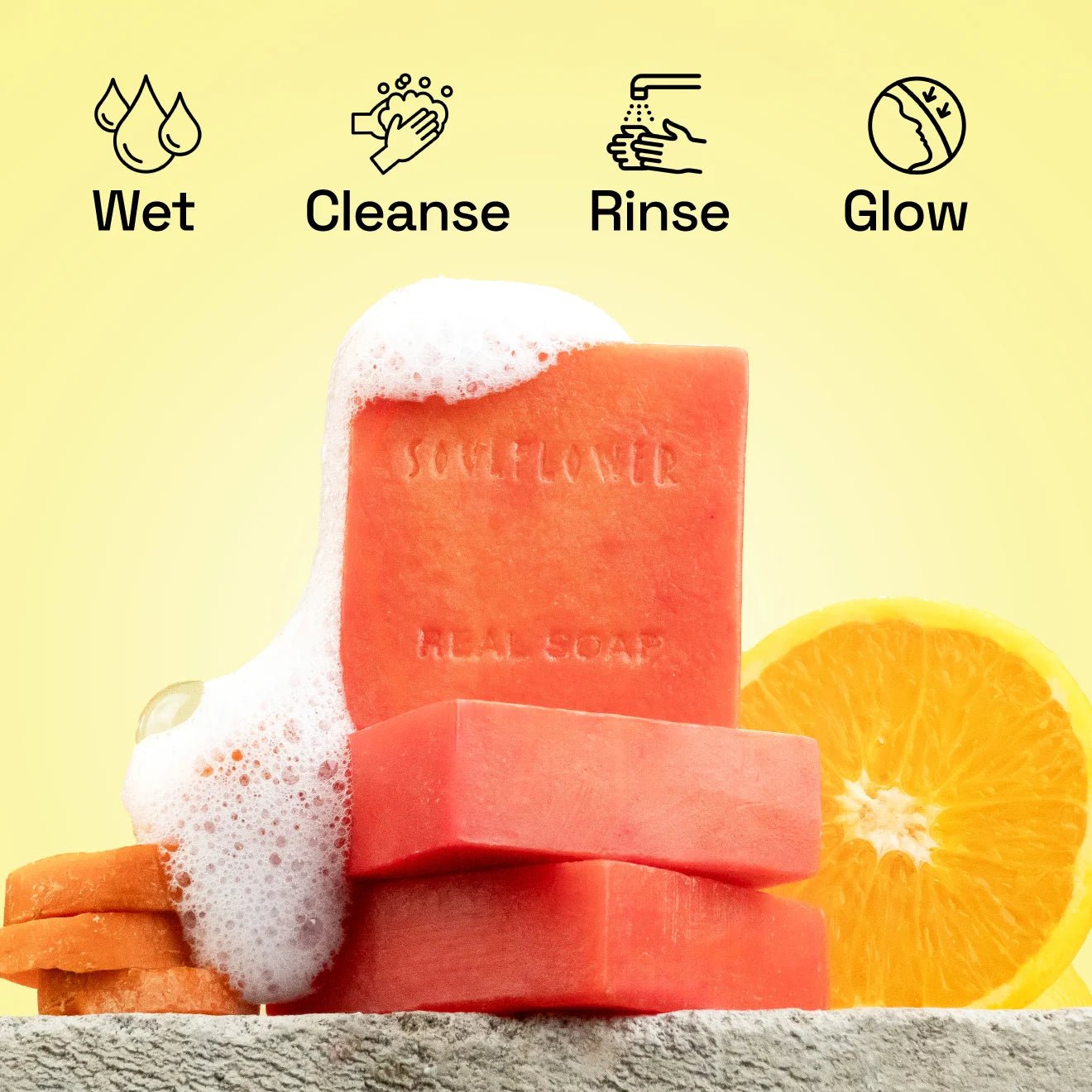 Vit C Orange Carrot Soap