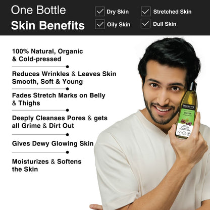benefits of organic castor oil for skin