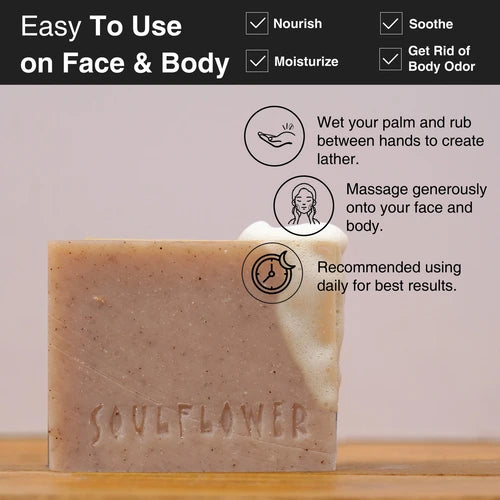 How to use the natural handmade soap