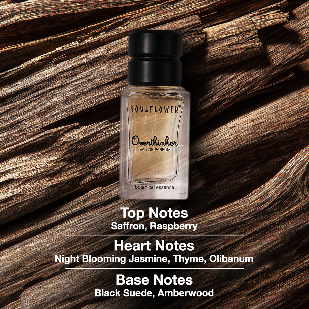 Overthinker Eau De Parfum – long-lasting, strong fragrance perfume for a bold, confident impression.