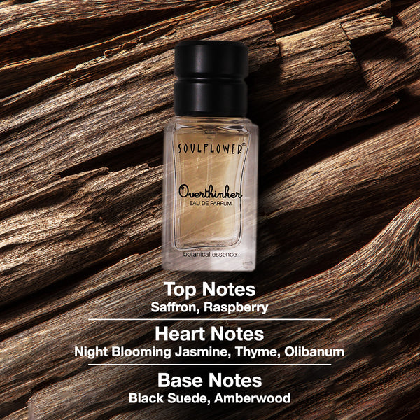 Overthinker Eau De Parfum – long-lasting, strong fragrance perfume for a bold, confident impression.