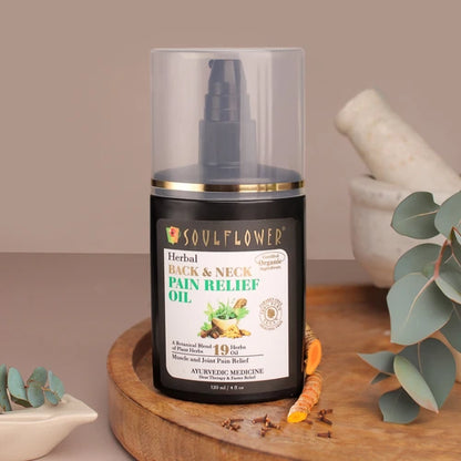 Herbal Back and Neck Pain Relief Oil for fast pain relief 