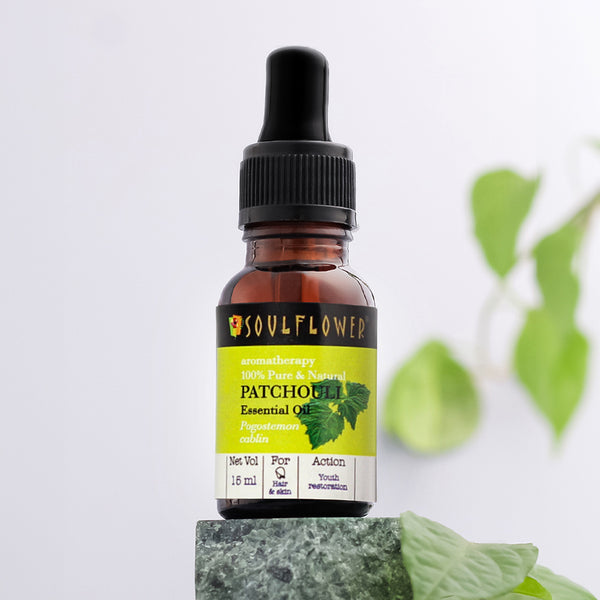 Soulflower 100% Pure and Natural Patchouli essential oil for deep conditioning