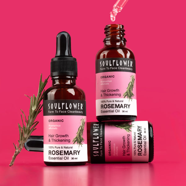 Clinically Tested Rosemary Essential Oil for Hair Growth