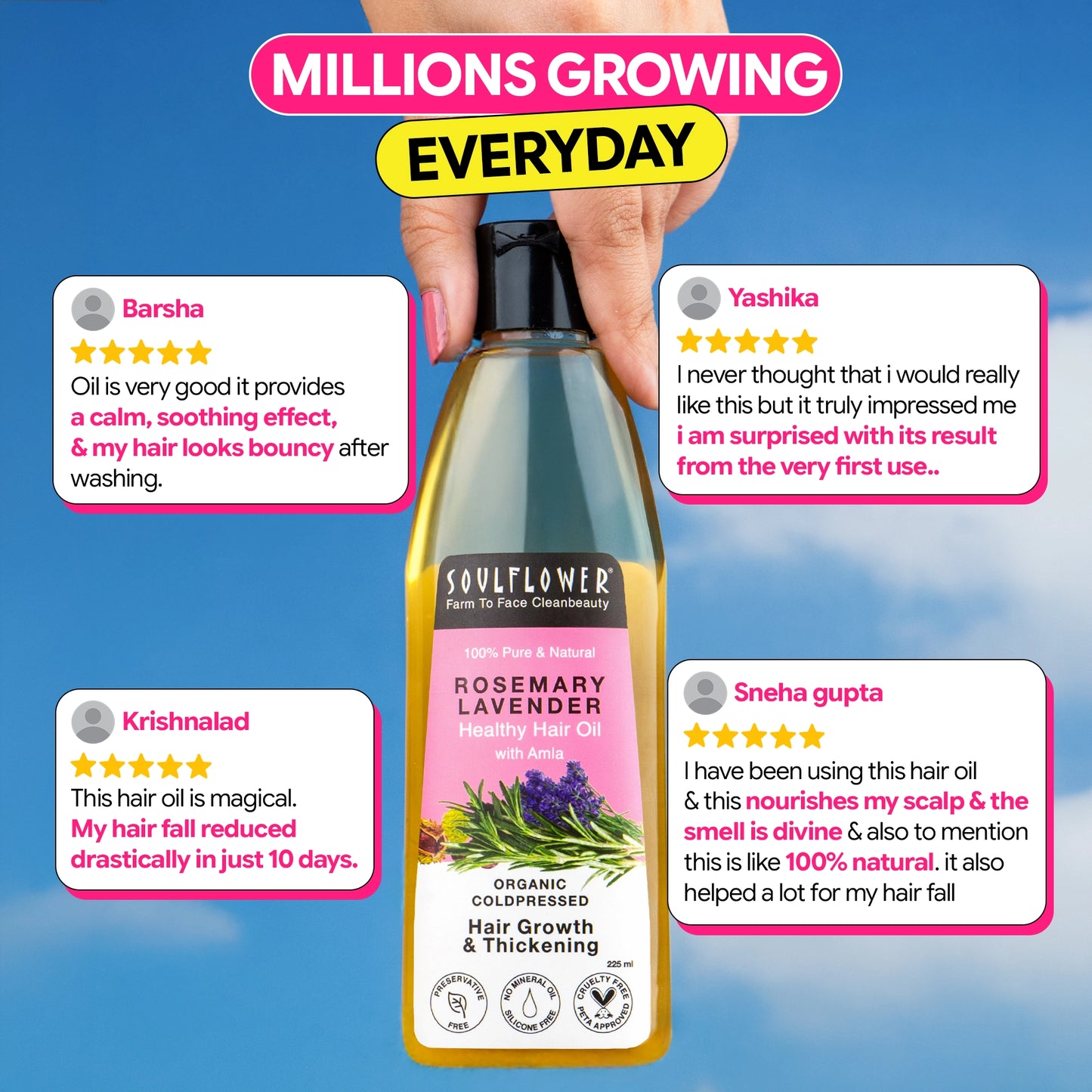 Rosemary Lavender Hair Oil