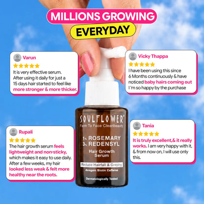 Rosemary Redensyl Hair Serum