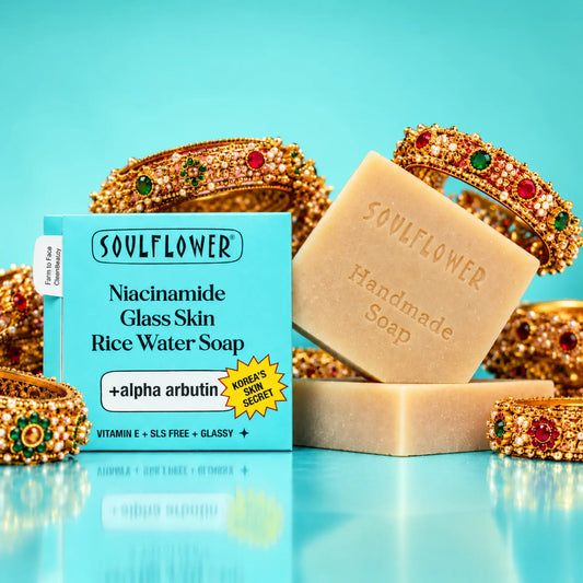 Niacinamide + Rice Water Soap - Soulflower