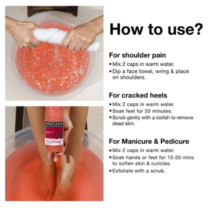 Rose Geranium Epsom Bath Salt