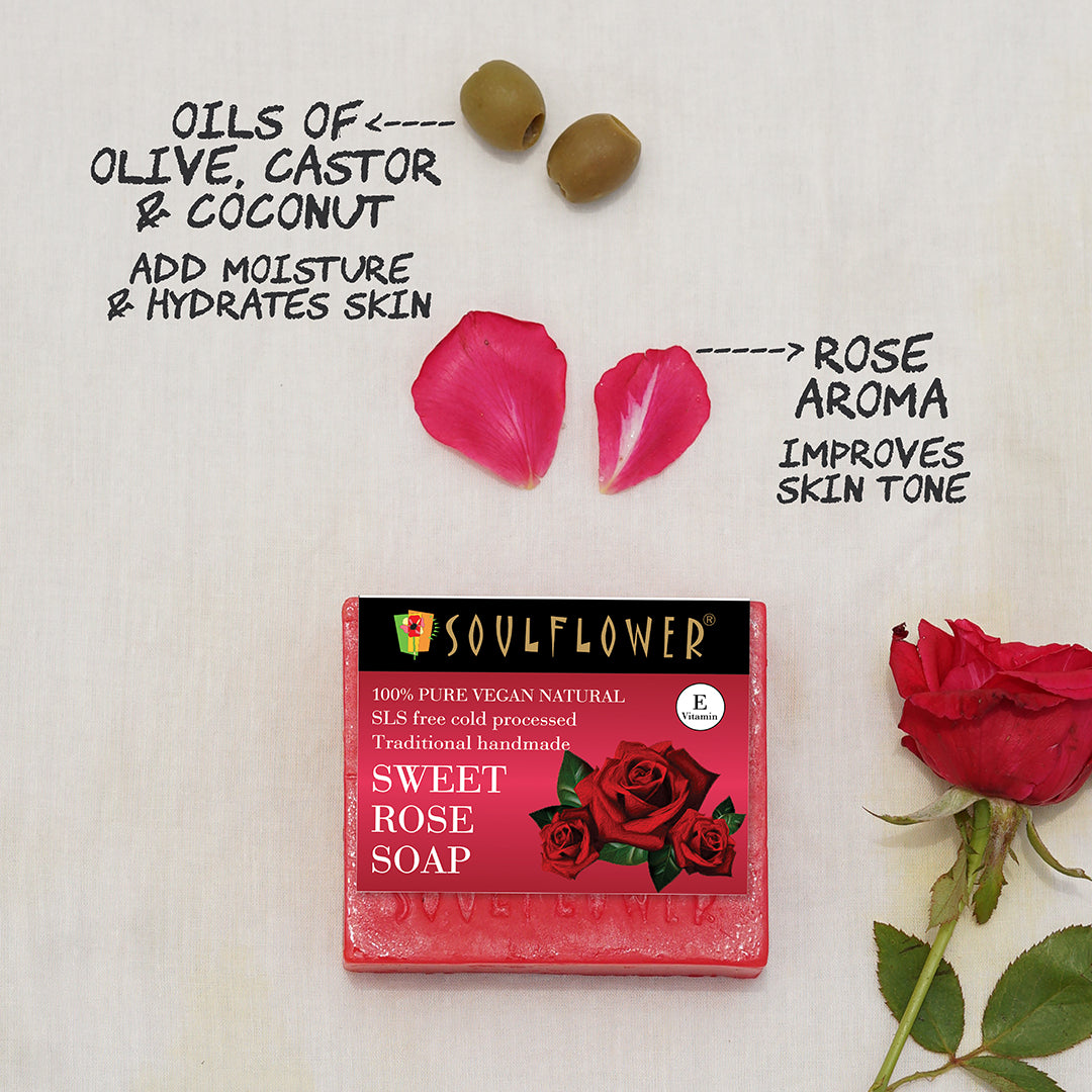 Sweet Rose Natural Soap