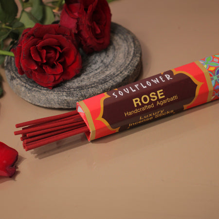 Luxury Incense Sticks - Handcrafted Agarbatti (Pack of 4 X 20 Sticks)