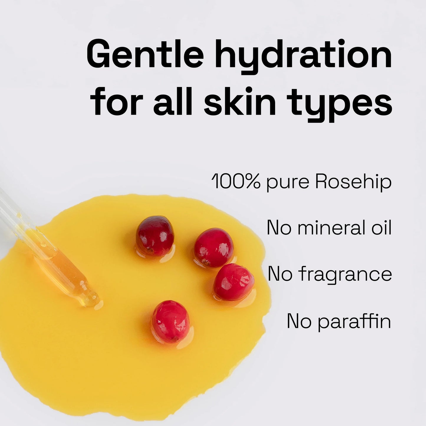 Rosehip Oil for Skin Hydration & Moisturization
