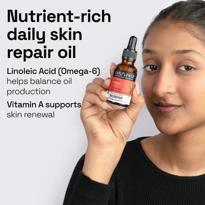 Rosehip Oil for Skin Hydration & Moisturization