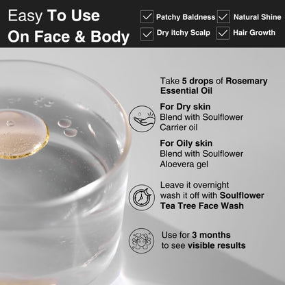 How to use rosemary essential oil on your face 