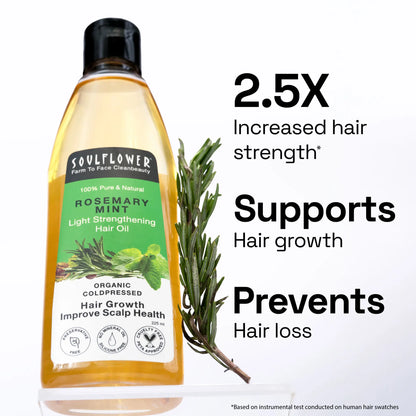 Rosemary Mint Light Hair Growth Oil