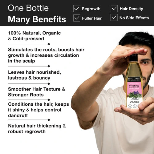 3x Rosemary for Hair Fall
