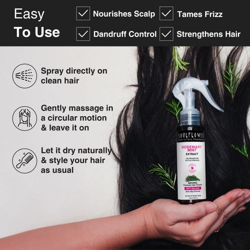 3x Rosemary for Hair Fall