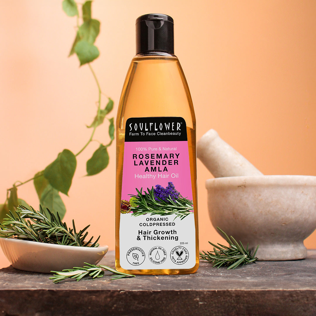 best hair oils with rosemary lavender