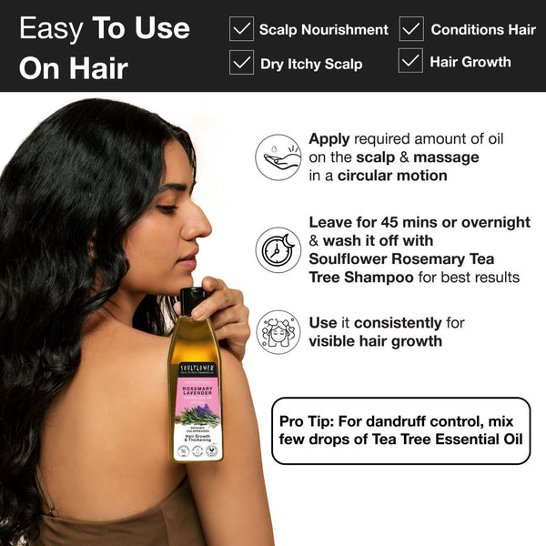 Rosemary Lavender Healthy Hair Oil BYOB