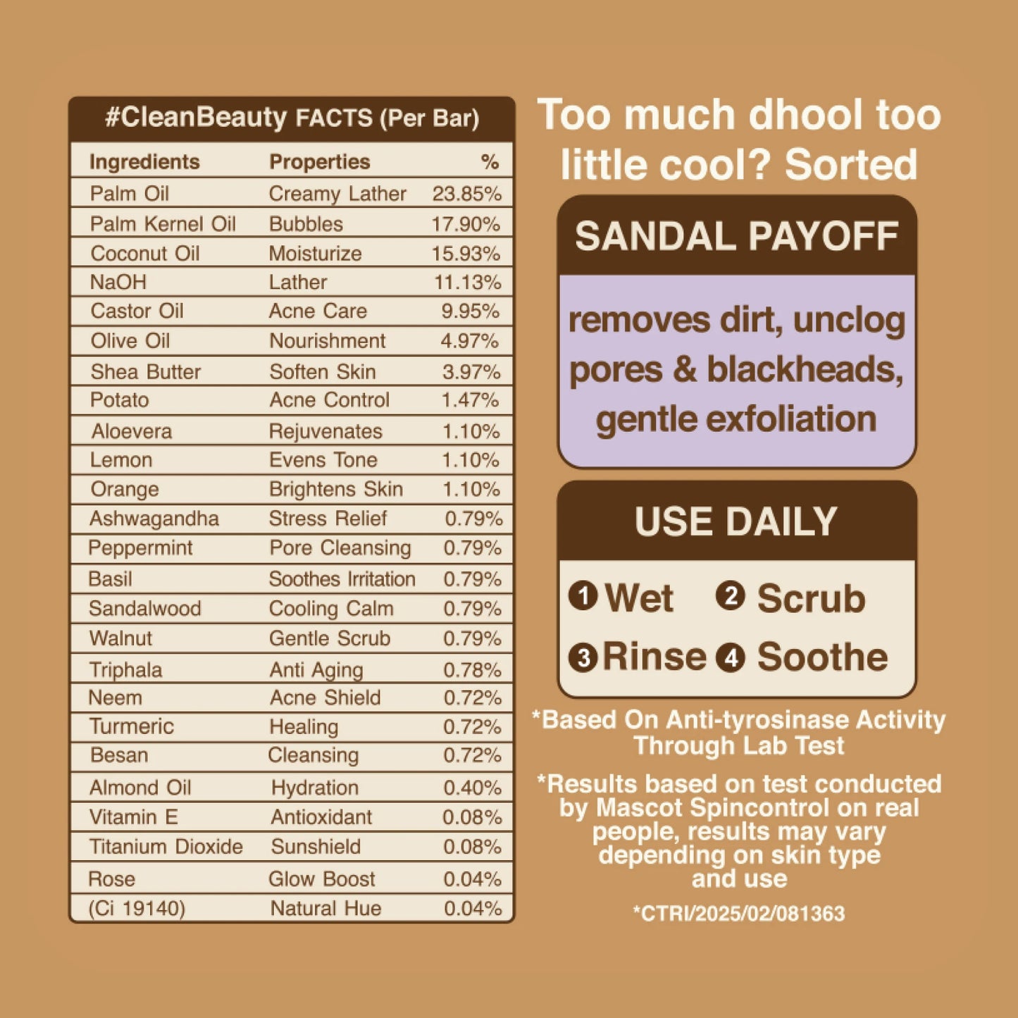 Skin Lightening Sandalwood Soap