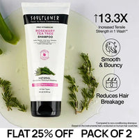 Rosemary Tea Tree Shampoo with 2% Salicylic Acid, 1% Niacinamide