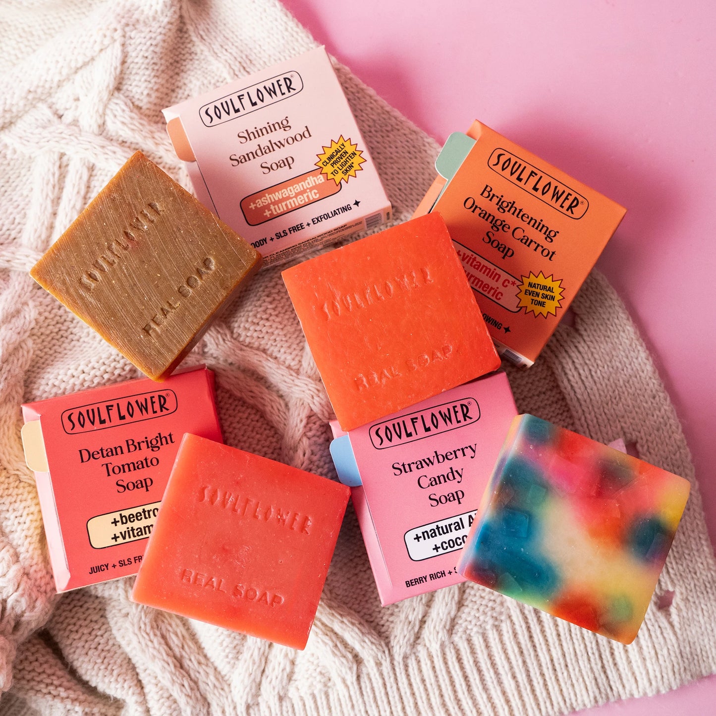 Set of 4 Everyday Glow Soaps