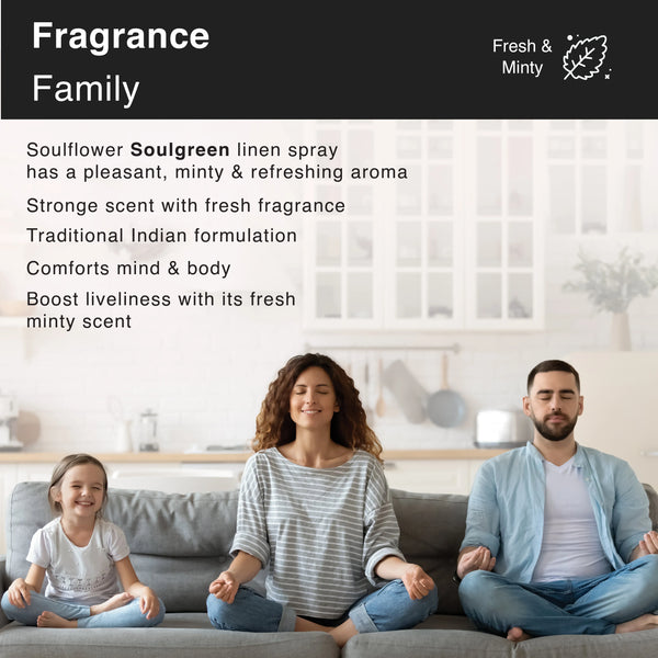 Soulgreen Room & Linen Spray Made With Essential Oils