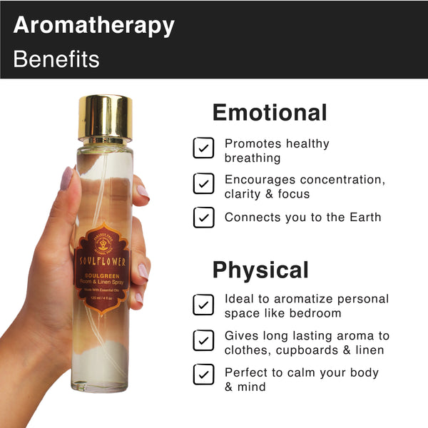 Soulgreen Room & Linen Spray Made With Essential Oils