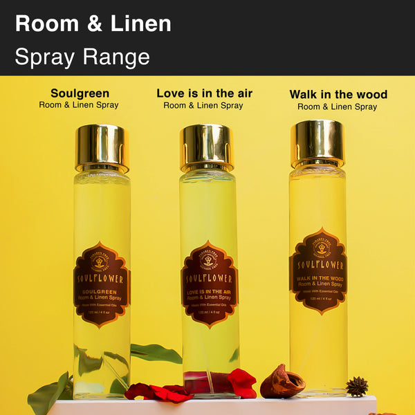 Soulgreen Room & Linen Spray Made With Essential Oils