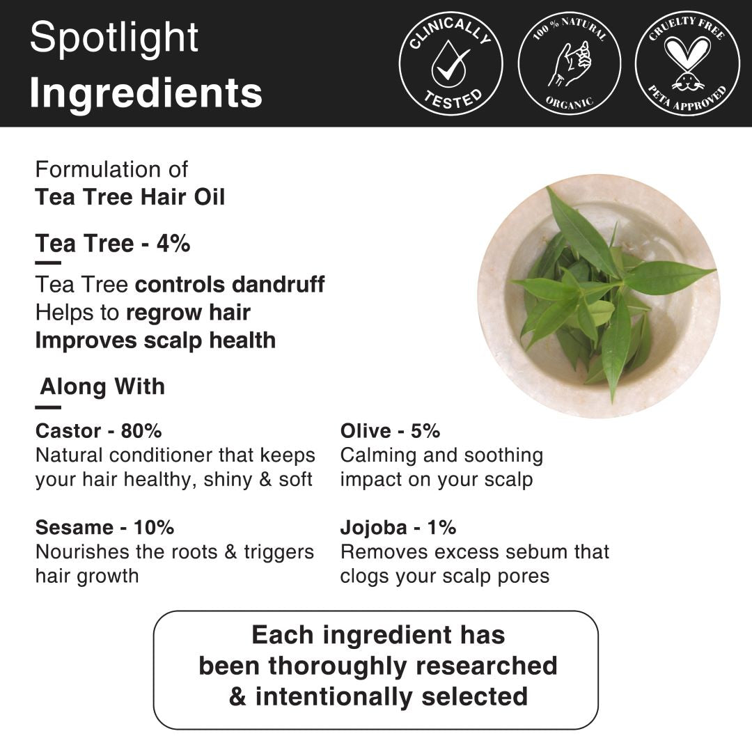 Tea Tree Anti Dandruff Oil