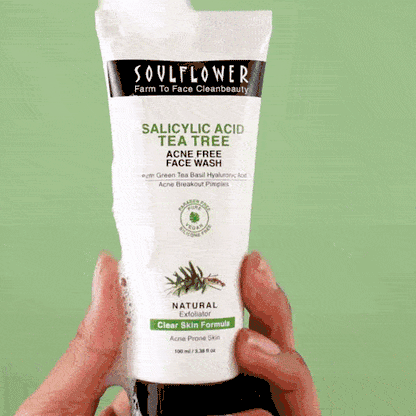 Salicylic Acid Tea Tree Acne Free Face Wash 100ml - Tube