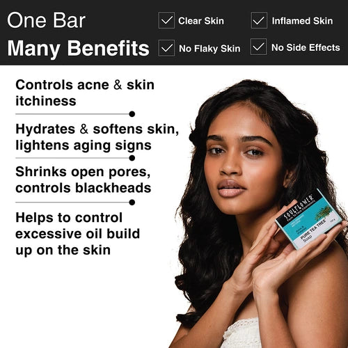Benefits of Pure Tea Tree Soap which is SLS free 