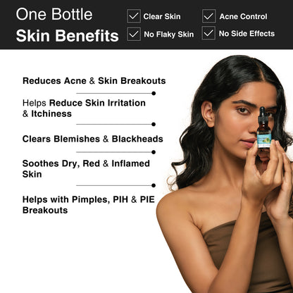 Skin benefits of tea tree essential oil for acne and skin breakouts