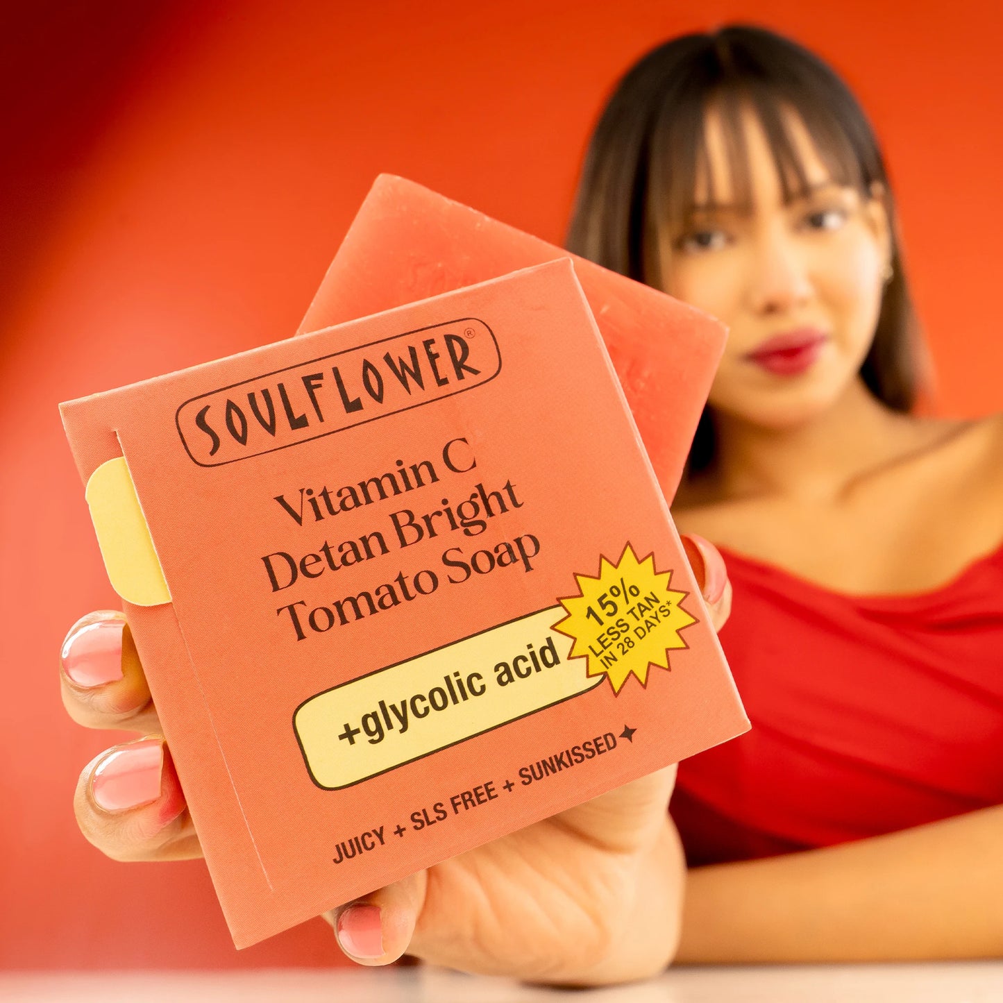 Anti Tan Juicy Red Tomato Soap