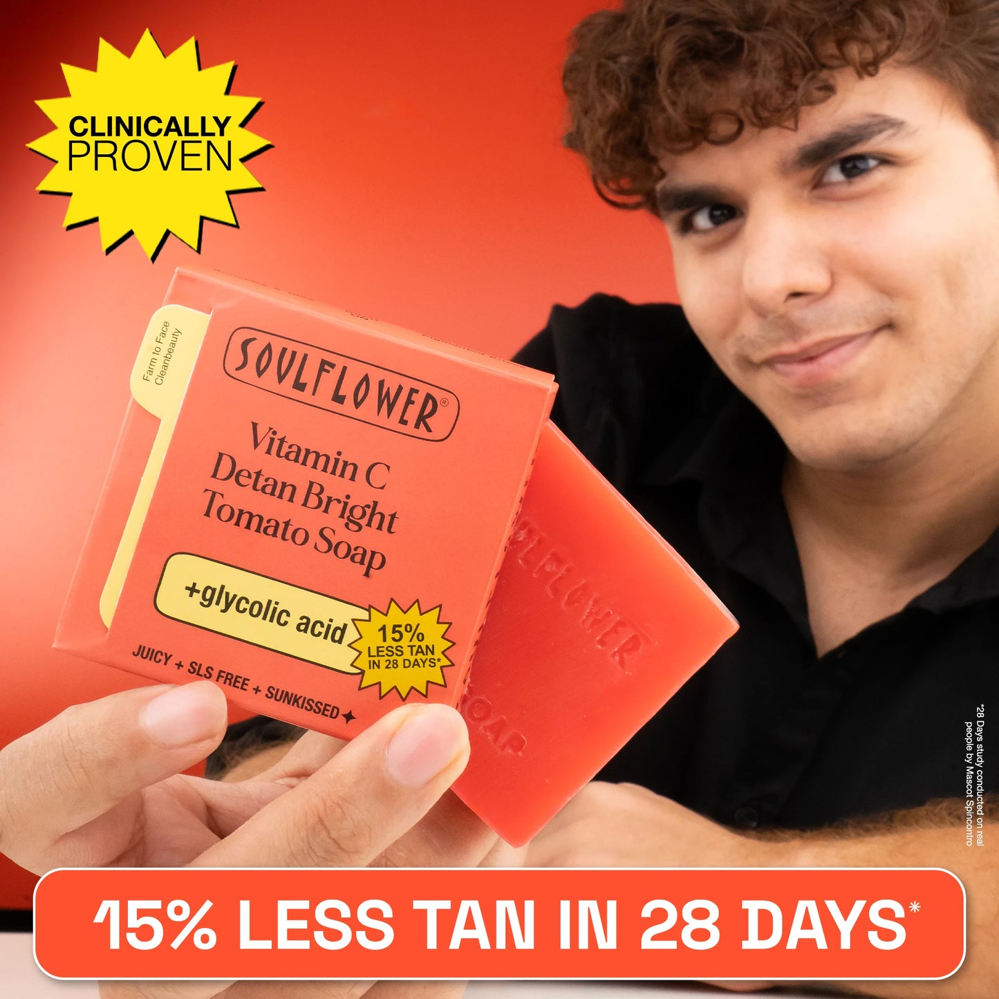 Anti Tan Juicy Red Tomato Soap 100g