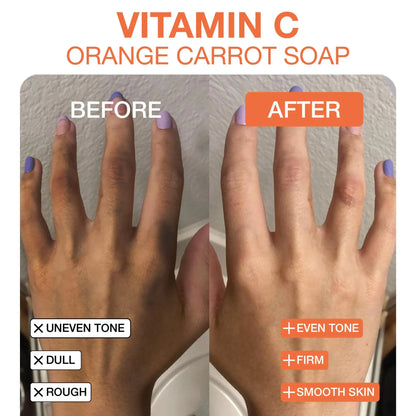 Vitamin C Rich Orange Carrot Soap