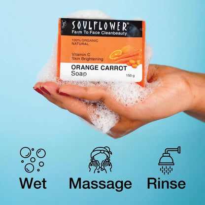Vitamin C Rich Orange Carrot Soap