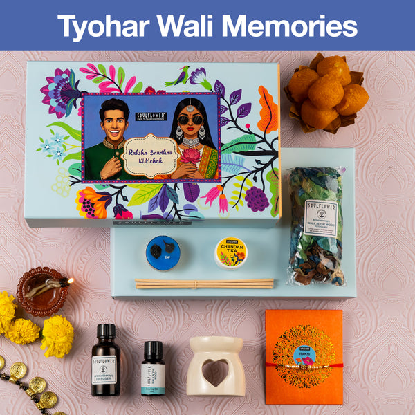Rakhi Giftset with Walk in the Wood Mehak