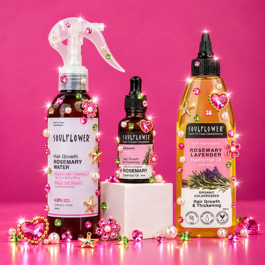 3X Rosemary Hair Growth Routine