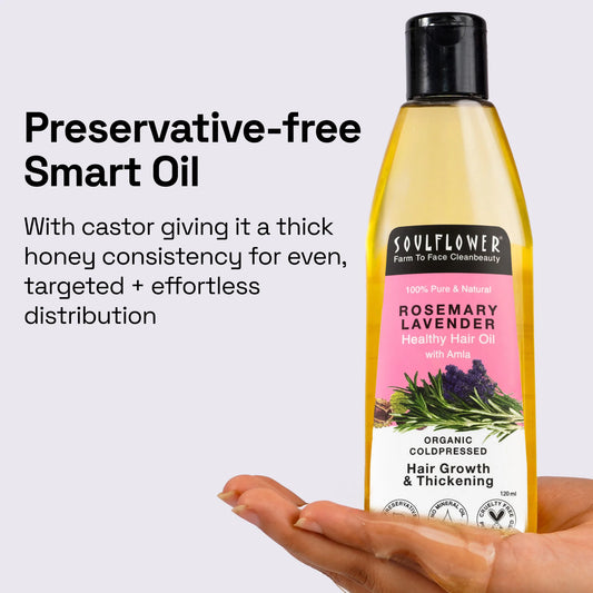Rosemary Lavender Healthy Hair Oil 120ml