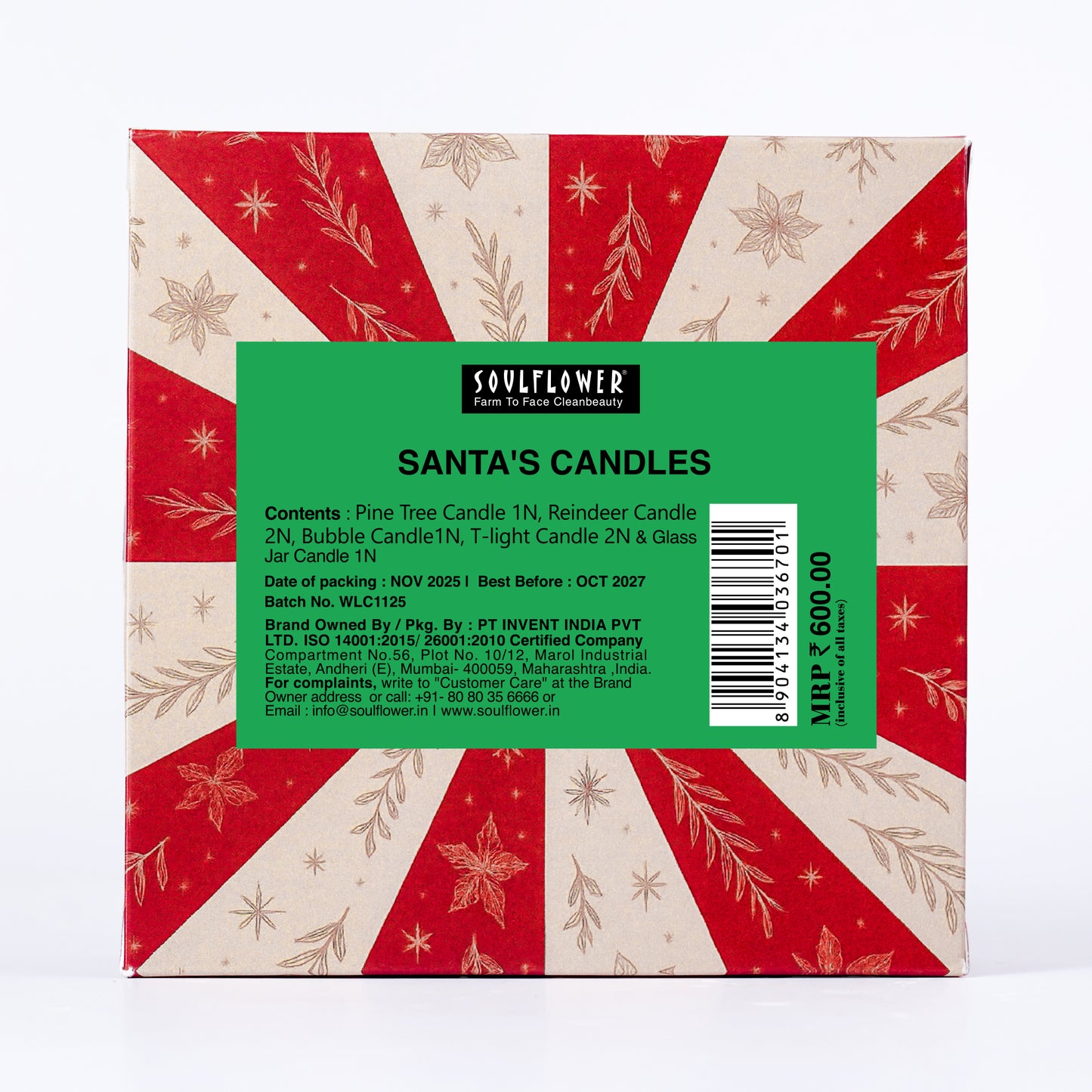 Santa's Aroma Candles