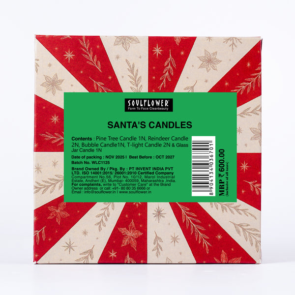 Santa's Aroma Candles