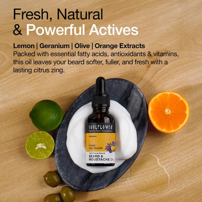 Formulated with essential fatty acids, vitamins, and antioxidants from lemon, geranium, olive, and orange extracts for powerful nourishment.