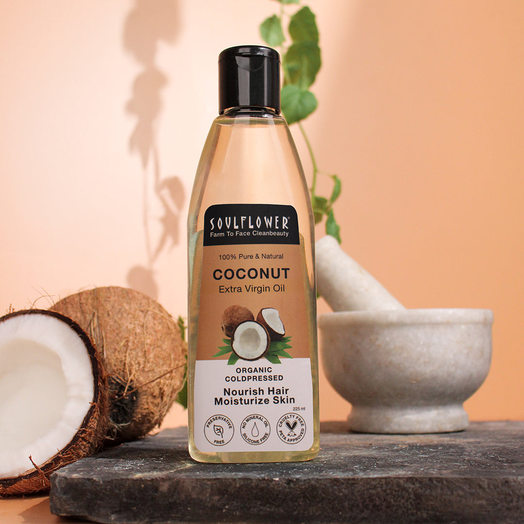 Pure Coconut Oil for Hair & Skin Nourishment