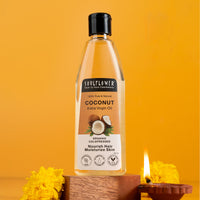 Pure & Natural Virgin Coconut Oil Clinically proven for Hair Growth