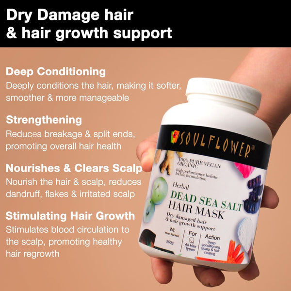 Deeply conditions, strengthens, nourishes the scalp, and promotes healthy hair regrowth.