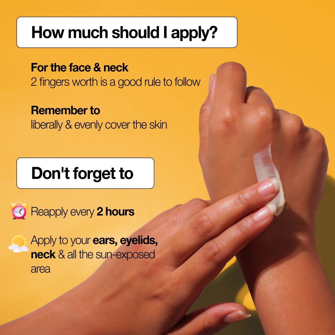 Sunscreen for safe skin and protection